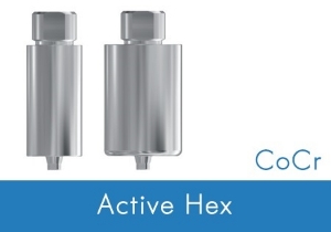 Picture of ø14mm Pre-milled Cobalt-Chrome Blank -Nobel Active® Compatible - NP/3.5