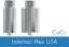 Picture of ø14mm Pre-milled Cobalt-Chrome - Zimmer Tapered Screw-Vent® Compatible - RP/3.5/3.75