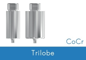Picture of ø14mm Pre-milled Cobalt-Chrome Blank -Nobel Replace Select® Compatible - NP/3.5