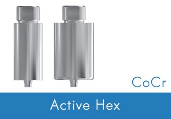 Picture of ø14mm Pre-milled Cobalt-Chrome Blank -Nobel Active® Compatible - NP/3.5