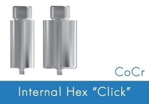 Picture of ø14mm Pre-milled Cobalt-Chrome Blank - Biomet  3i Certain® Compatible - NP/3.45