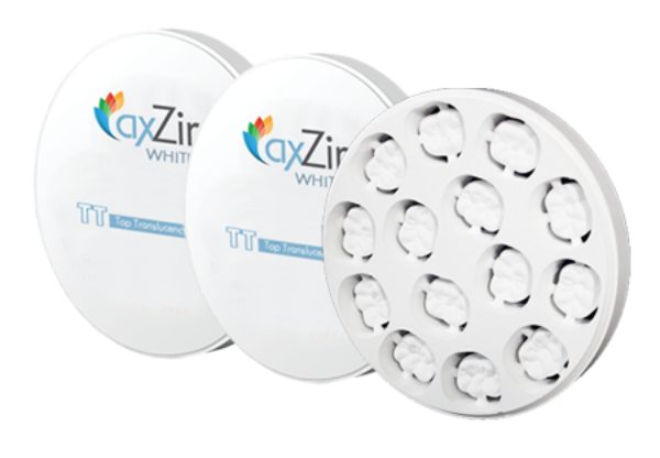 Picture for category AxZir White Zirconia Discs