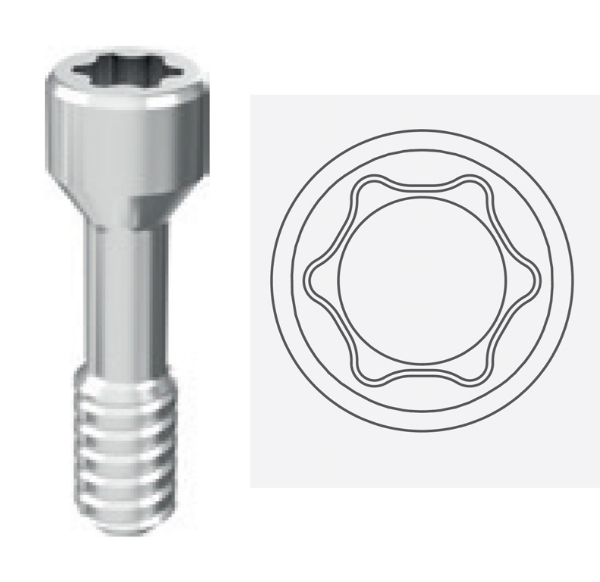 Picture of Nobel Biocare® Active Compatible  RP 4.3, RP 5.0, WP 5.5 Screws