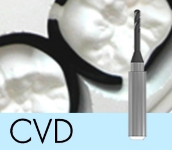 Picture of 5X200/450/500 OEM Zirconia Tool D2.0xL20x55 Ballnose Endmill
