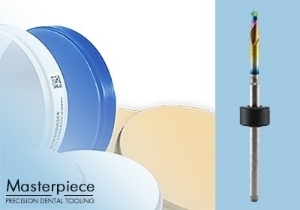Picture of 5X300/400 Masterpiece PMMA Tool D0.6xL1.8x45 CrN Coated Ballnose Endmill